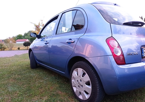 Nissan Micra cena 9500 przebieg: 136920, rok produkcji 2004 z Tarnobrzeg małe 137